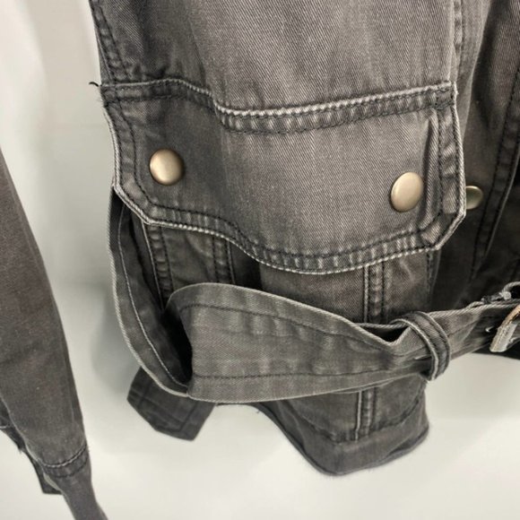 J. Crew Relaxed Belted Boyfriend Field Jacket - Picture 3 of 8